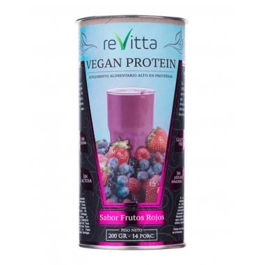 PROTEINA VEGANA FRUTOS ROJOS REVITTA PROTEINA VEGANA FRUTOS ROJOS REVITTA