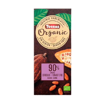 CHOCOLATE ORGANICO 90% TORRAS CHOCOLATE ORGANICO 90% TORRAS