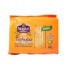 TOSTADAS S/GLUTEN NOGLUT 100 GR TOSTADAS S/GLUTEN NOGLUT 100 GR
