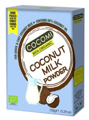 LECHE DE COCO EN POLVO ORGANICA 150G COCOMI LECHE DE COCO EN POLVO ORGANICA 150G COCOMI