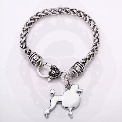 Pulsera poodle colgante Pulsera poodle colgante