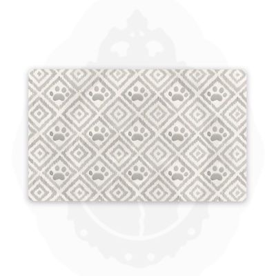Individual Paw Ikat Natural (huellas beige) PVC + EVA Individual Paw Ikat Natural (huellas beige) PVC + EVA