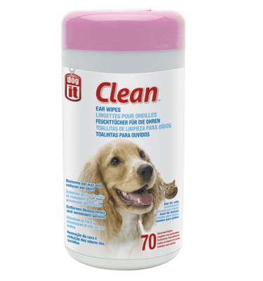 Dogit Toallitas de limpieza oidos Dogit Toallitas de limpieza oidos
