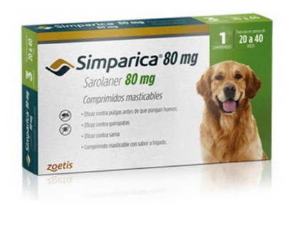 SIMPARICA comprimidos masticables x 1 SIMPARICA comprimidos masticables x 1