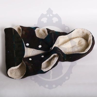 Abrigo lanilla y chiporro c/ gorro macho Abrigo lanilla y chiporro c/ gorro macho