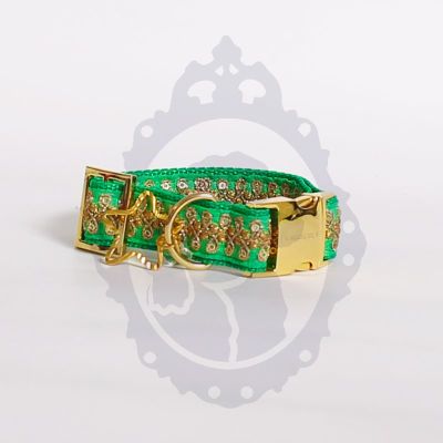 Collar broche verde estrella Collar broche verde estrella