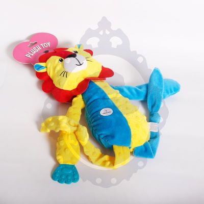 Juguete Plus Toy León rojo amarillo y azul Juguete Plus Toy León rojo amarillo y azul