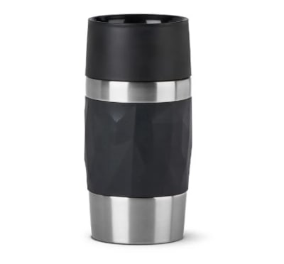 MUG COMPACT 0.3L NEGRO