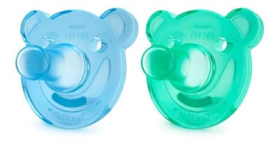 CHUPETE SOOTHIE SHAPES 0-1 MESES, PACK 2