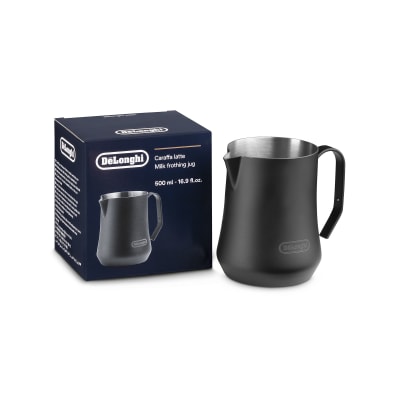 JARRA PARA ESPUMA DE LECHE 500ML NEGRA