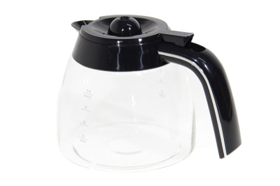 GLASS CARAFE BLACK GLASS CARAFE BLACK