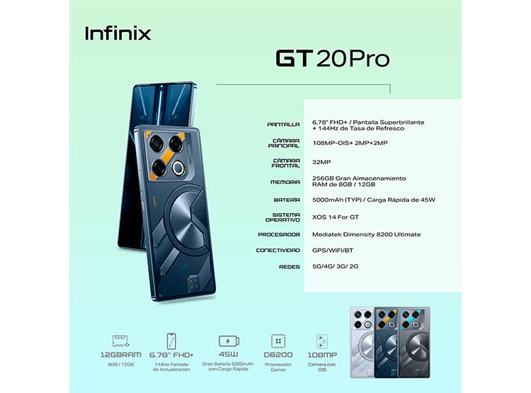 INFINIX GT 20 PRO REACONDICIONADO 722344