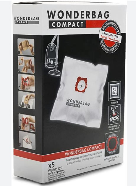 Pack de 5 Bolsas Wonderbag Compact1