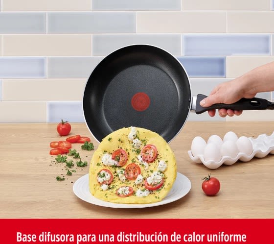 Batería de cocina 20 piezas Easy Care Rojo2