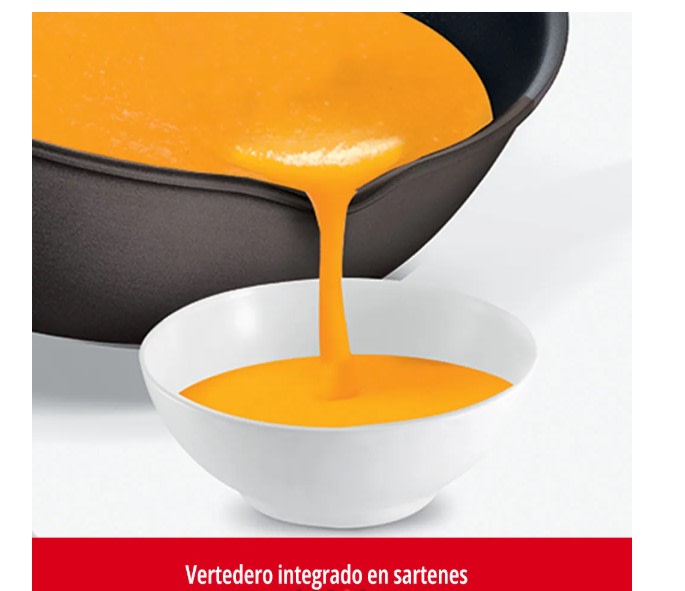 Batería de cocina 20 piezas Easy Care Rojo4