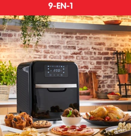 Horno Freidora de aire Easy Fry 11 LT 9 en 12