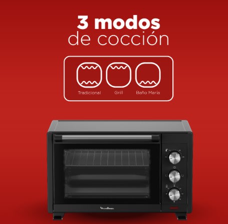 Horno Freidora de Aire 20 Litros 5 en 14