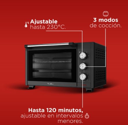 Horno Freidora de Aire 20 Litros 5 en 13