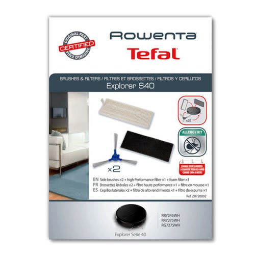 KIT DE CEPILLOS Y FILTROS ASPIRADORA ROBOT2