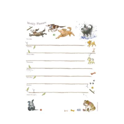 Memo Organizador Semana Perros Felices