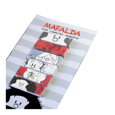 Set Banderitas Autoadhesivas Mafalda