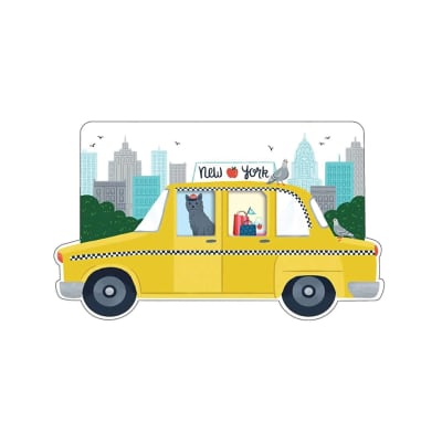 Sticky Note New York Taxi