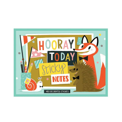 Sticky Note Hooray Today