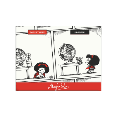 Taco de Notas con Ventana Mafalda