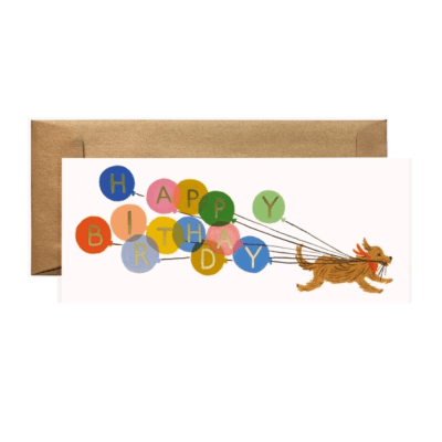 Tarjeta Cumpleaños Dog