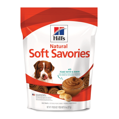 SNACK PERRO - HILLS - SAVORIES PEANUT BUTTER & BANANA1