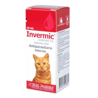 ANTIPARASITARIO - GATO - INVERMIC1