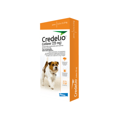 ANTIPARASITARIO EXTERNO - CREDELIO 225 Mg - 5.5 A 11 Kg1