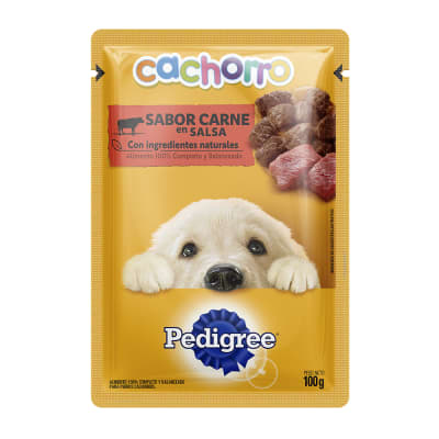 ALIMENTO HUMEDO PERRO - PEDIGREE - POUCH CACHORRO CARNE