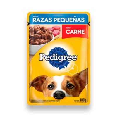 ALIMENTO HUMEDO - PEDIGREE - POUCH RAZA PEQUEÑA CARNE ALIMENTO HUMEDO - PEDIGREE - POUCH RAZA PEQUEÑA CARNE