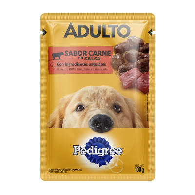 ALIMENTO HUMEDO PERRO - PEDIGREE - POUCH ADULTO CARNE