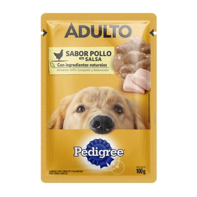ALIMENTO HUMEDO PERRO - PEDIGREE - POUCH ADULTO POLLO