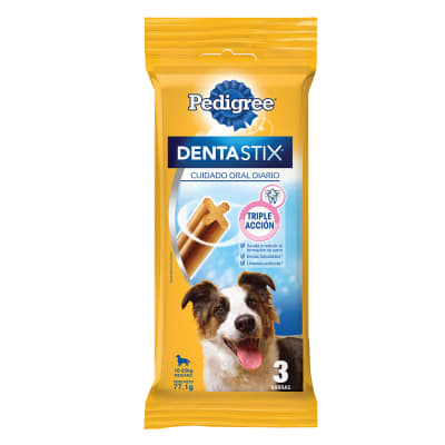 SNACK PERRO - PEDIGREE - DENTASTIX ADULTO RAZA MEDIANA