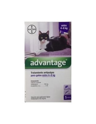 ADVANTAGE - PIPETA ANTIPULGAS - GATO ADVANTAGE - PIPETA ANTIPULGAS - GATO