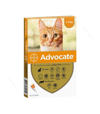 ADVOCATE - BAYER - HASTA 4 KILOS ADVOCATE - BAYER - HASTA 4 KILOS