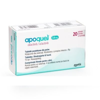MEDICAMENTO - ZOETIS - APOQUEL 3.6 MG1