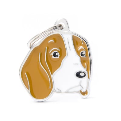 PLACA MASCOTA - MY FAMILY - FRIENDS BEAGLE1