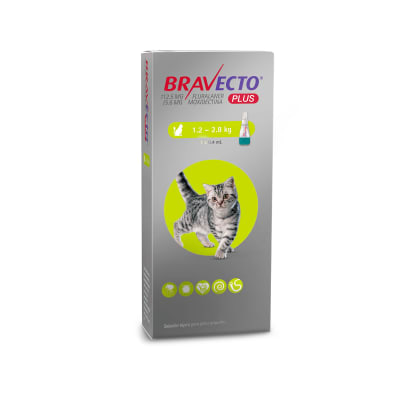 ANTIPARASITARIO EXTERNO GATO - BRAVECTO - 1.2 A 2.8 KG1