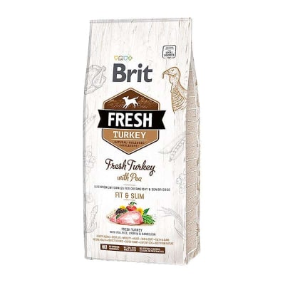 ALIMENTO PERRO  - BRIT CARE - FRESH TURKEY WITH PEAS LIGHT FIT & SLIM1