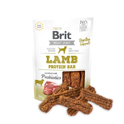 SNACK PERRO - BRIT CARE - JERKY LAMB BAR1