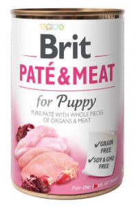 ALIMENTO HUMEDO PERRO - BRIT CARE PATE PUPPY MEAT 1