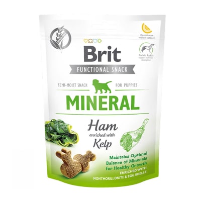 SNACK PERRO - BRIT CARE - SNACK MINERAL HAM FOR PUPPIES 1