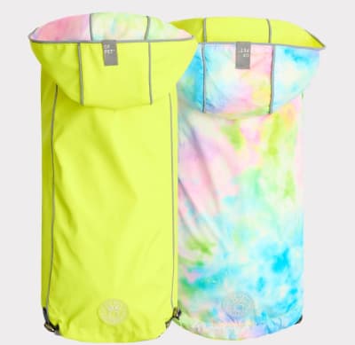 ACCESORIO PERRO - GF PET - IMPERMEABLE REVERSIBLE NEON YELLOW3