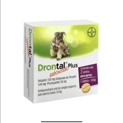 ANTIPARASITARIO PERRO - DRONTAL PLUS - HASTA 10 KG1