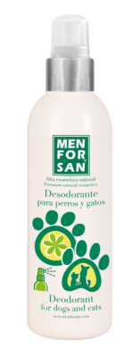 DESODORANTE PARA PERROS Y GATOS - MEN FOR SAN DESODORANTE PARA PERROS Y GATOS - MEN FOR SAN