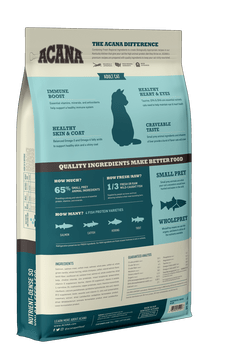 ALIMENTO GATO - ACANA - BOUNTIFUL CATCH - WILD CAUGHT SALMON, CATFISH & HERRING ALIMENTO GATO - ACANA - BOUNTIFUL CATCH - WILD CAUGHT SALMON, CATFISH & HERRING